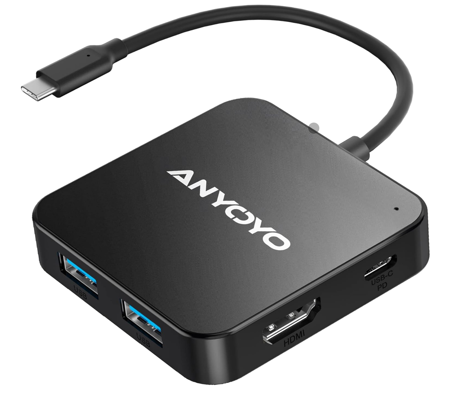 Anyoyo USB C Hub with Power Delivery up 100W